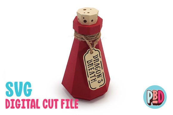 Download Dragon's Breath Potion 3D Papercraft - Potion Collection