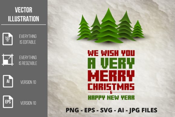 Download Merry Christmas &amp; New Year Vector - Premium Bundle
