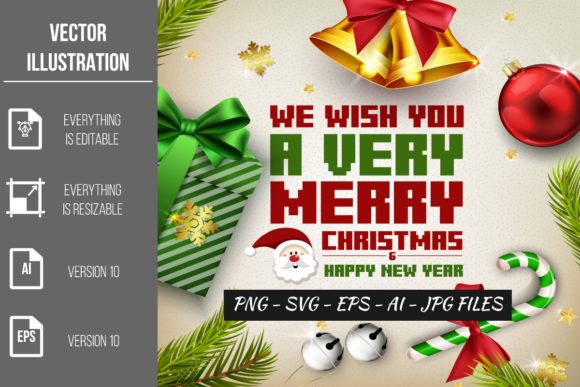 Download Merry Christmas Vector Clipart Bundle - Premium Bundle