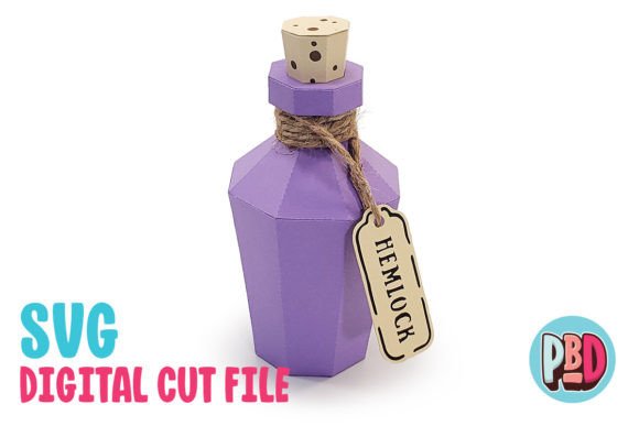 Download Hemlock Potion 3D Papercraft - Potion Collection